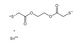 5,5-dimethyl-1,9-dioxa-4,6-dithia-5-stannacycloundecane-2,8-dione Structure