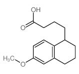 4-(6-methoxytetralin-1-yl)butanoic acid picture