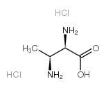 (3S,2R)-2,3-Diaminobutyric acid 2HCl结构式