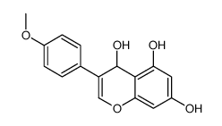 3-(4-methoxyphenyl)-4H-chromene-4,5,7-triol结构式