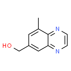 6-Quinoxalinemethanol,8-methyl-(9CI)结构式