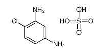 4-chlorobenzene-1,3-diammonium sulphate结构式