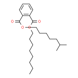 1,2-Benzenedicarboxylic acid, di-C7-11-branched and linear Alkyl Esters structure