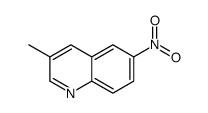 3-methyl-6-nitroquinoline Structure