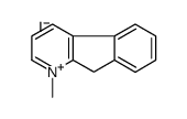 1-methyl-9H-indeno[2,1-b]pyridin-1-ium,iodide Structure