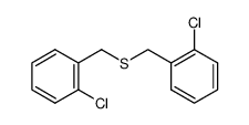 bis-(2-chloro-benzyl)-sulfide结构式