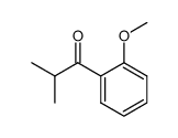 1-(2-甲氧基苯基)-2-甲基丙-1-酮结构式