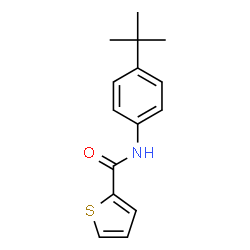 2-Thiophenecarboxamide,N-[4-(1,1-dimethylethyl)phenyl]-(9CI) structure