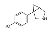 4-(3-azabicyclo[3.1.0]hexan-1-yl)phenol Structure