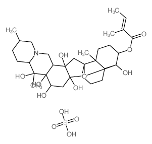 veratrine hemisulfate Structure