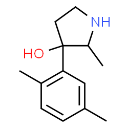 3-Pyrrolidinol,3-(2,5-dimethylphenyl)-2-methyl-(9CI)结构式