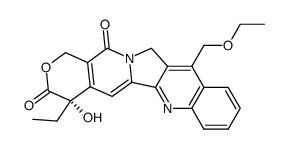 7-Ethoxymethylcamptothecin Structure