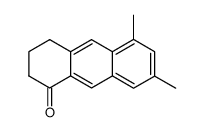 5,7-dimethyl-3,4-dihydro-2H-anthracen-1-one Structure