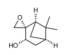 (1R,2S,5R)-6,6-dimethylspiro[bicycle[3.1.1]heptane-2,2’-oxiran]-3-ol结构式