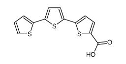 5-(5-thiophen-2-ylthiophen-2-yl)thiophene-2-carboxylic acid结构式