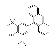 4-anthracen-9-yl-2,6-ditert-butylphenol Structure