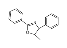 (4S,5S)-5-methyl-2,4-diphenyl-4,5-dihydro-1,3-oxazole Structure