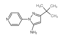 3-(叔丁基)-1-(吡啶-4-基)-1H-吡唑-5-胺图片