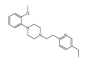 1-[2-(5-ethylpyridin-2-yl)ethyl]-4-(2-methoxyphenyl)piperazine Structure