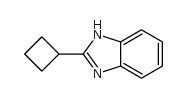 2-Cyclobutylbenzimidazole Structure