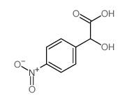 Benzeneacetic acid, a-hydroxy-4-nitro- picture