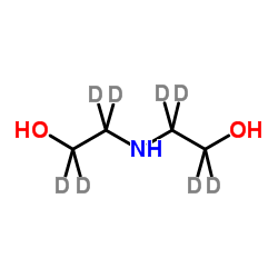 2,2'-Iminodi(2H4)ethanol structure