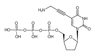 5-Propargylamino-ddUTP结构式