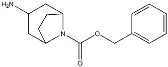 Benzyl endo-3-amino-8-azabicyclo[3.2.1]octane-8-carboxylate Structure