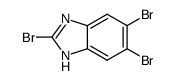 2,5,6-tribromo-1H-1,3-benzodiazole结构式