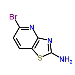 5-bromothiazolo[4,5-b]pyridin-2-amine Structure