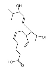 9-deoxy-16,16-dimethyl-tetranor-9-methyleneprostaglandin E2结构式