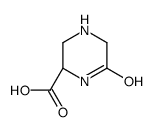 (2R)-6-oxopiperazine-2-carboxylic acid Structure