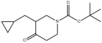1-Boc-3-cyclopropylmethylpiperidin-4-one图片