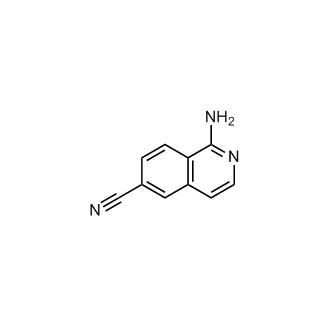 1-Aminoisoquinoline-6-carbonitrile structure