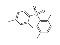 2,4-dimethylphenyl 2',5'-dimethylphenyl sulfone Structure