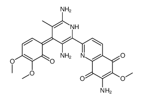 2'-decarboxy-2'-aminostreptonigrin结构式