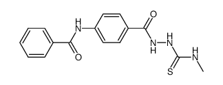 1--4-methylthiosemicarbazide Structure