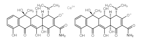 oxytetracycline hemicalcium salt structure