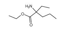 ethyl 2-amino-2-ethylpentanoate Structure