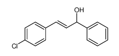 (2E)-3-(4-chlorophenyl)-1-phenylprop-2-en-1-ol结构式