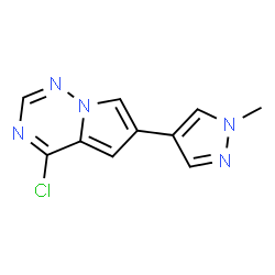 4-氯-6-(1-甲基-1H-吡唑-4-基)吡咯并[2,1-F][1,2,4]三嗪图片