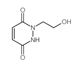 3,6-Pyridazinedione,1,2-dihydro-1-(2-hydroxyethyl)-结构式