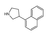 3-(萘-1-基)吡咯烷结构式