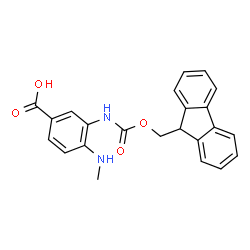 Fmoc-MeDbz-OH structure