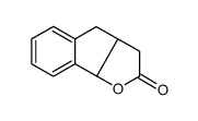 (3aR,8bS)-3,3a,4,8b-四氢-2H-茚并[1,2-b]呋喃-2-酮结构式