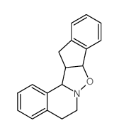 5,6,8a,13,13a,13b-hexahydro-indeno[2',1':4,5]isoxazolo[3,2-a]isoquinoline Structure