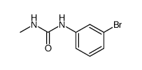 N-(3-bromo-phenyl)-N'-methyl-urea结构式