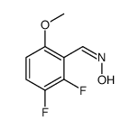 2,3-Difluoro-6-methoxy-benzaldehyde oxime structure