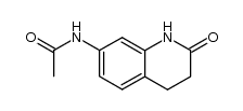 7-acetylamino-3,4-dihydro-1H-quinolin-2-one Structure