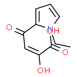 2-Butenoicacid,4-(1-ethyl-1H-pyrrol-2-yl)-2-hydroxy-4-oxo-(9CI)结构式